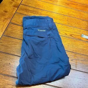 EUC Columbia Charcoal Gray Size 4 Walking Shorts #SUM26
